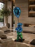 Ballon bear blue