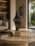 Abstract hallow marble