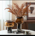 Vase with Nickel Base